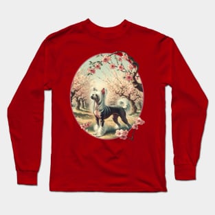 Chinese Crested Long Sleeve T-Shirt